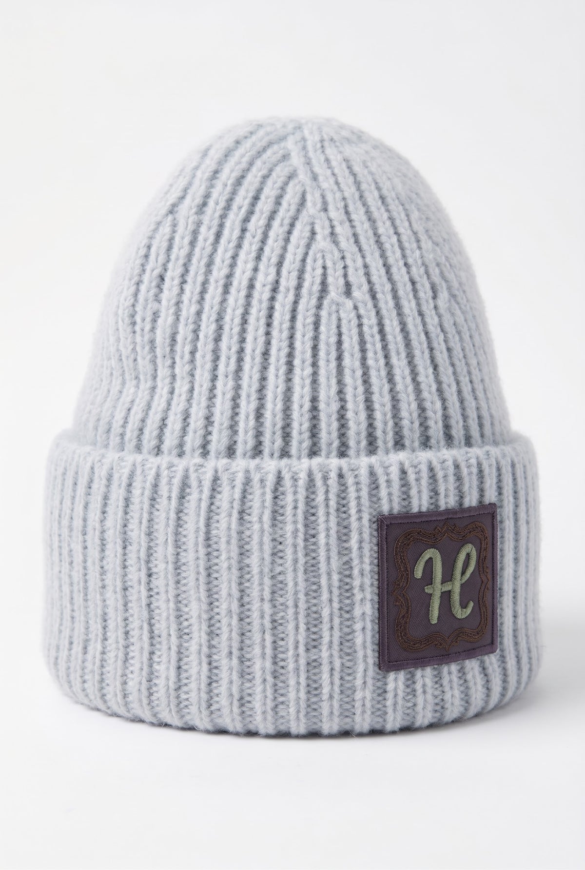 Sustainable Chunky Rib Knit Beanie