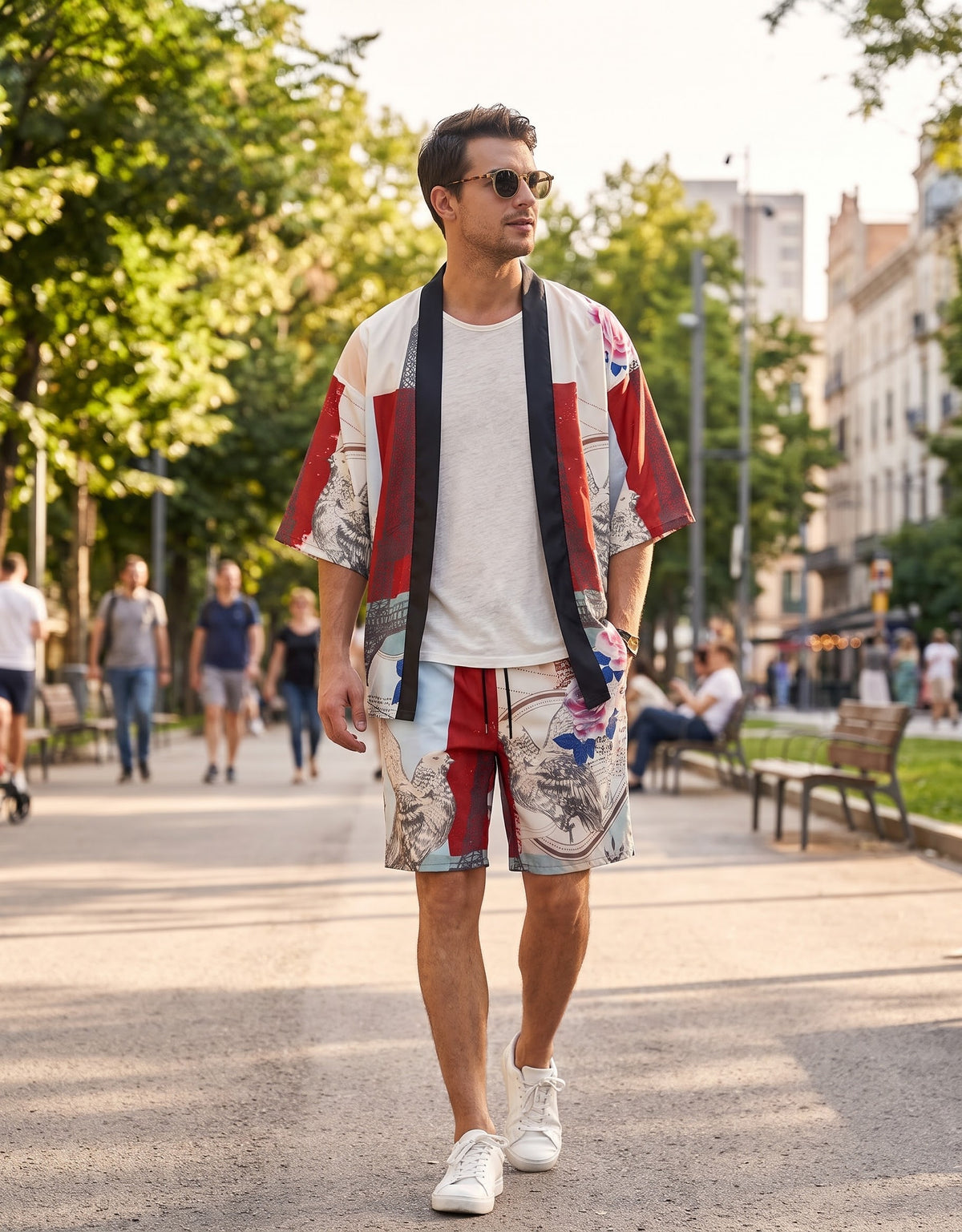 Mens Silk Shorts attire