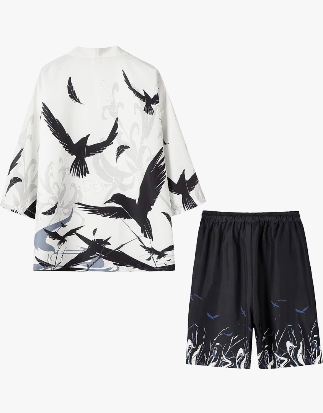 Mens 2 Piece Fashion Suit Shorts