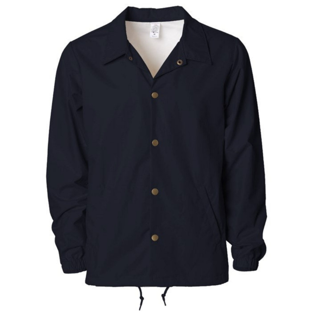 Water Resistant Windbreaker Coaches Jacket