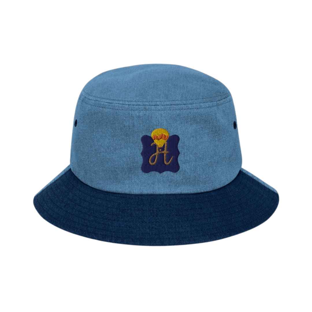 Denim bucket hat