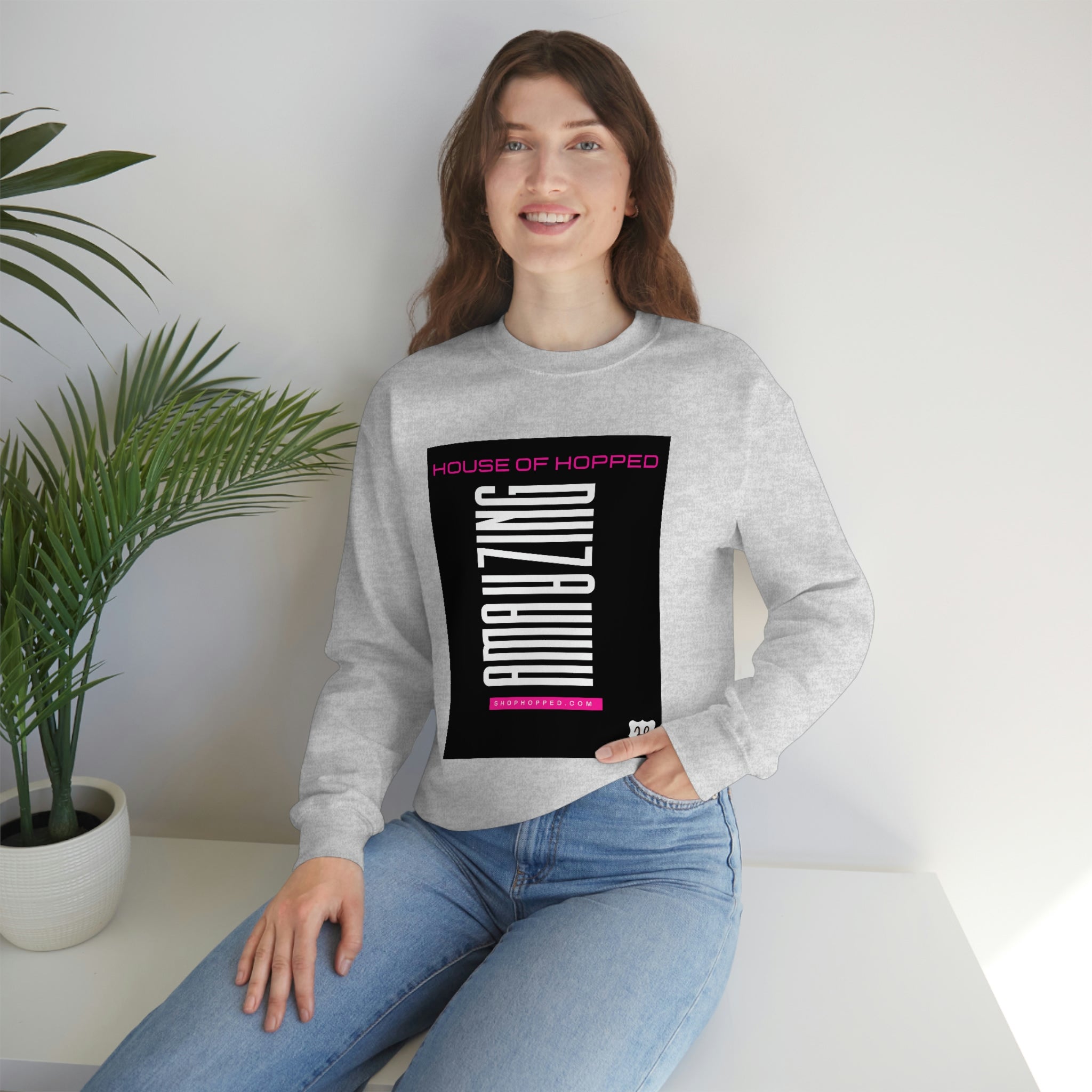 Unisex Heavy Blend™ Fashion Crewneck Sweatshirt