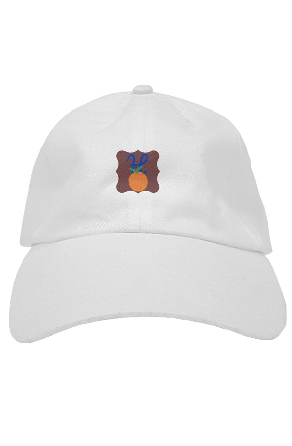 White premium dad hat