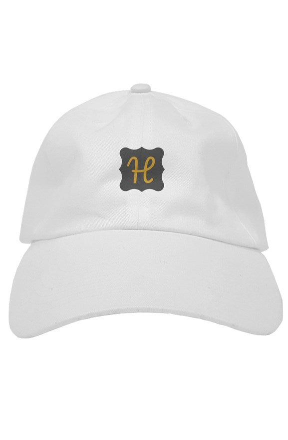 Gold premium dad hat
