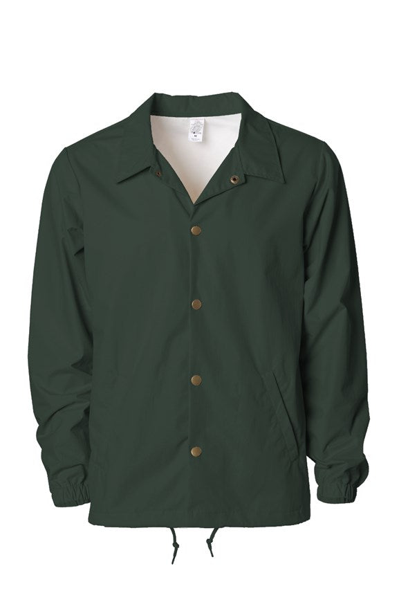 Water Resistant Windbreaker Coaches Jacket