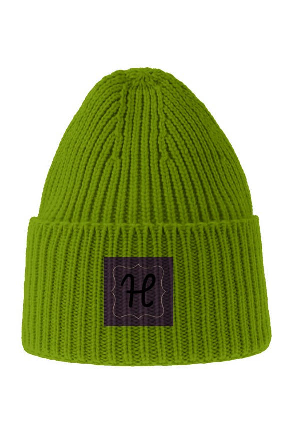 Sustainable Chunky Rib Knit Beanie