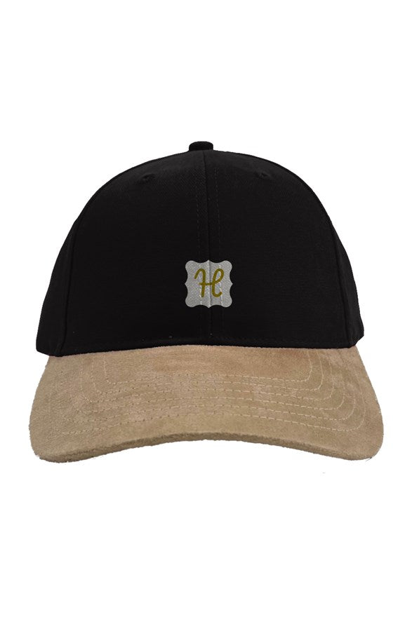 Faux Suede Bill Cap