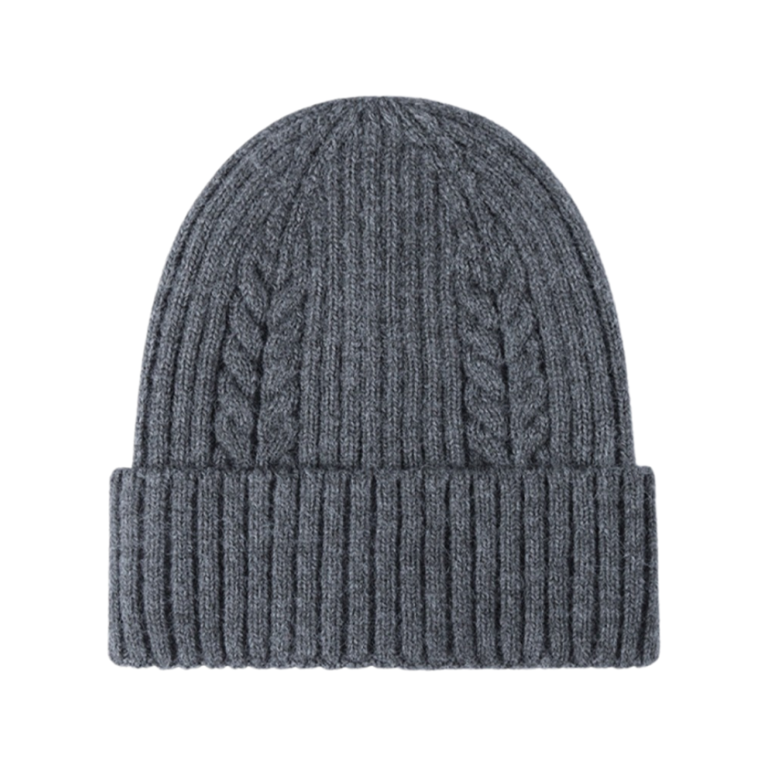Cable-Knit Cuff Beanie