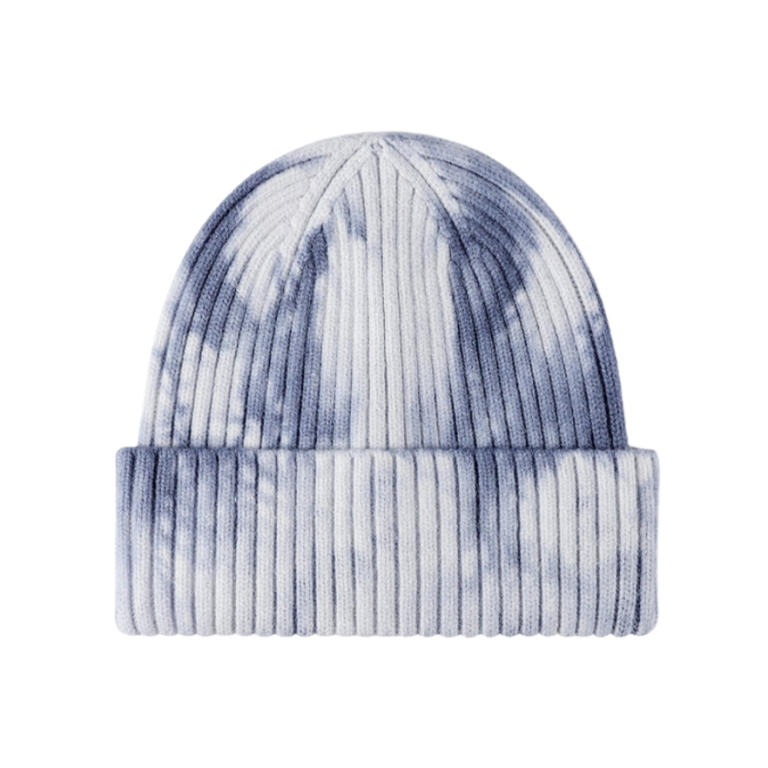 Tie-Dye Ribbed Cuffed Beanie