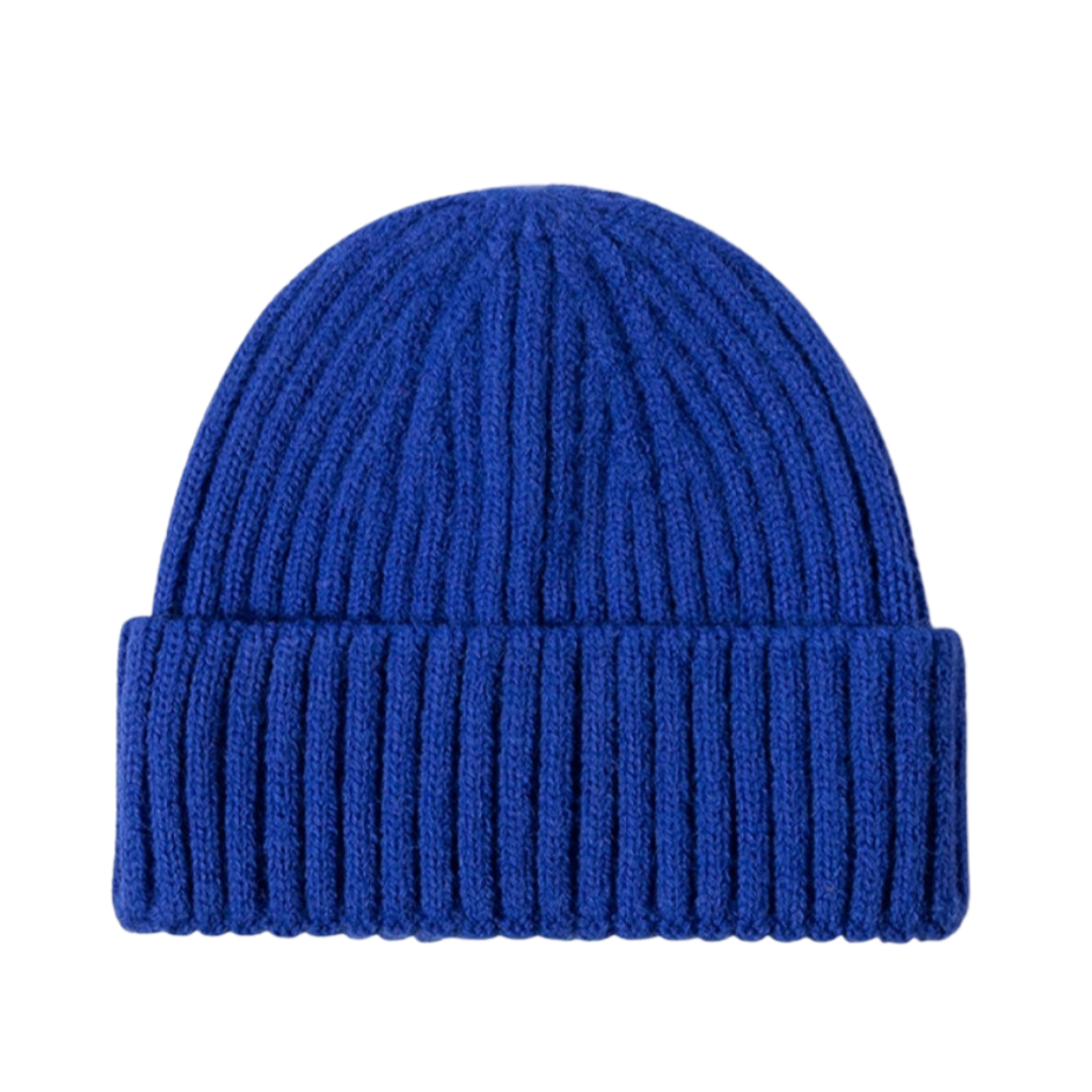 Rib-Knit Cuff Beanie