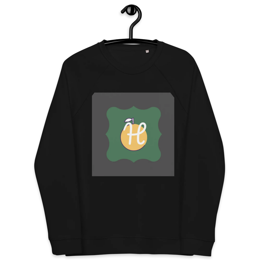 ShopHOPPED Unisex organic raglan sweatshirt