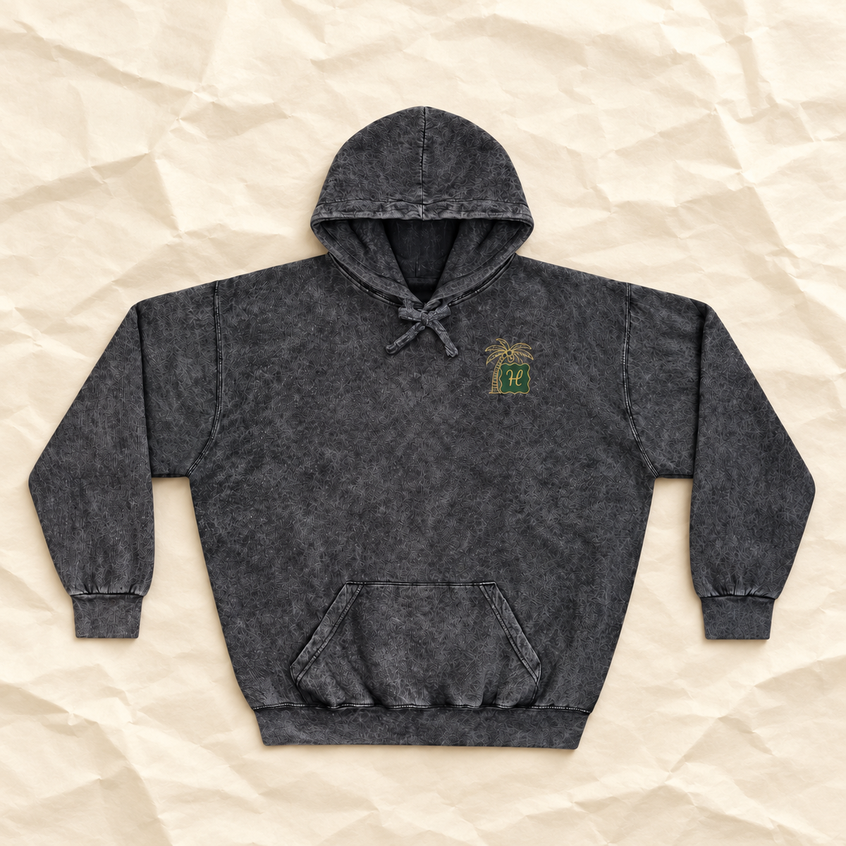 Unisex Mineral Wash Hoodie