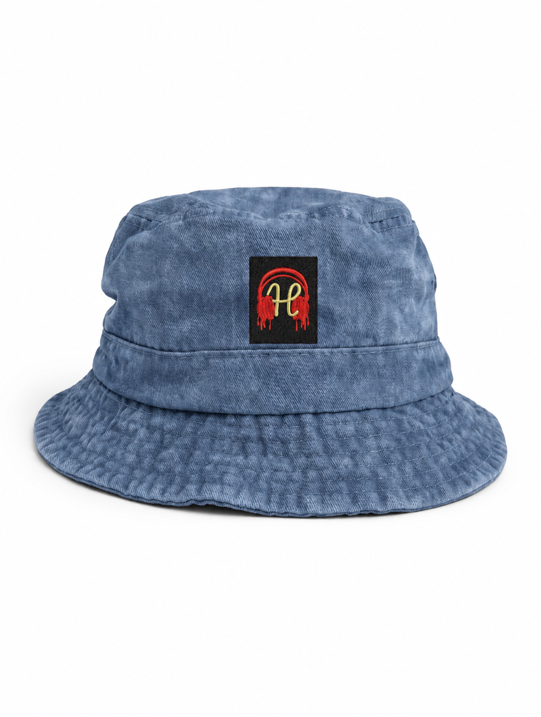 Designer Bucket Headphones Hat
