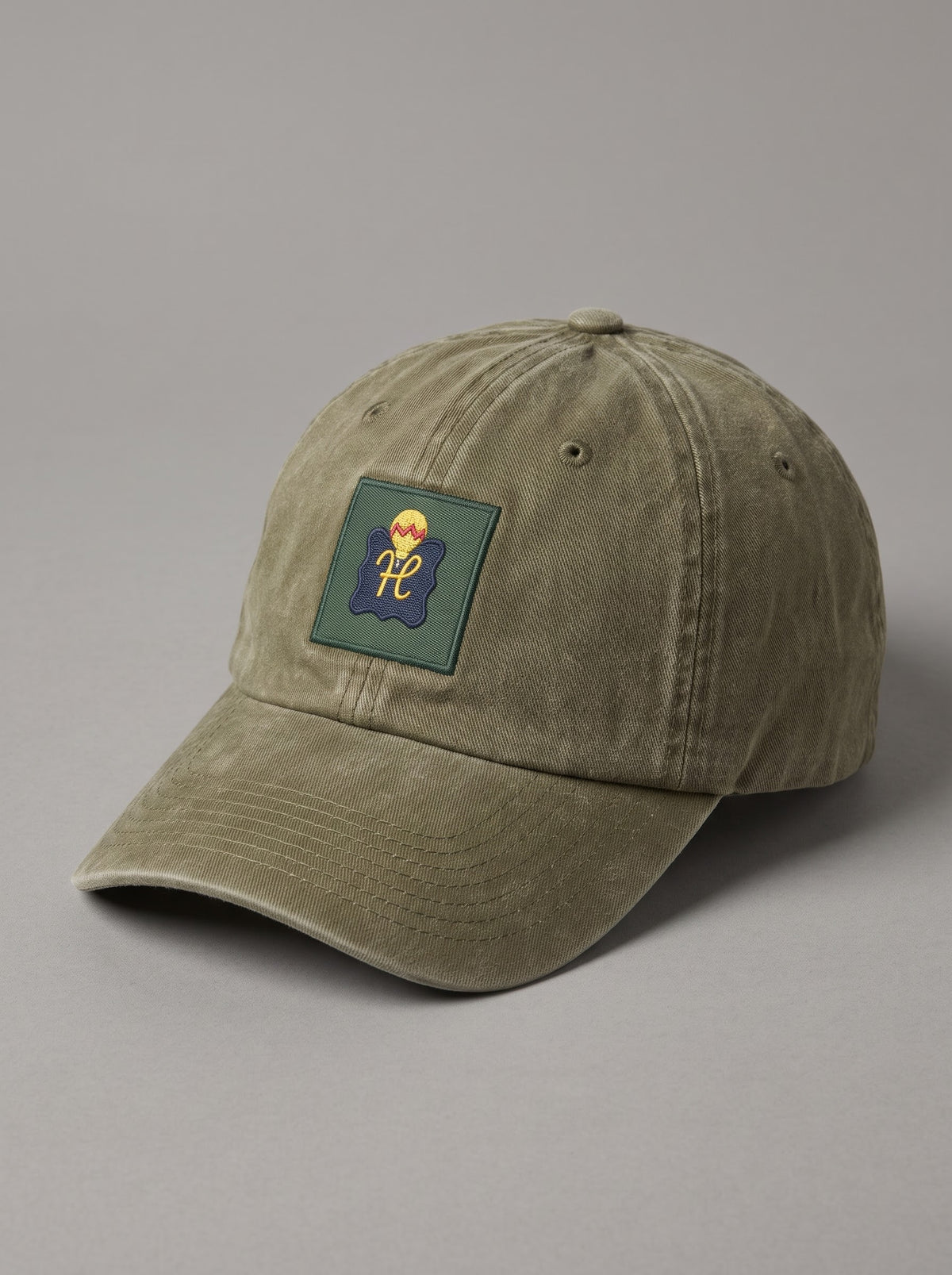 Natural color premium dad hat
