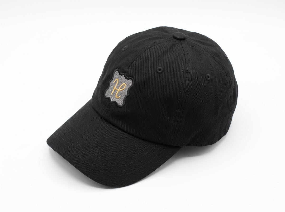 Black premium dad hat