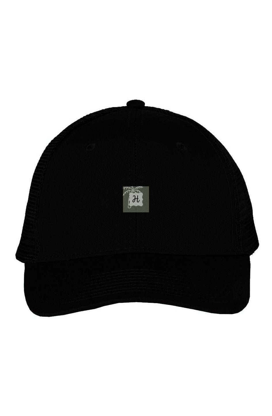 Mesh-Back Twill Trucker Cap