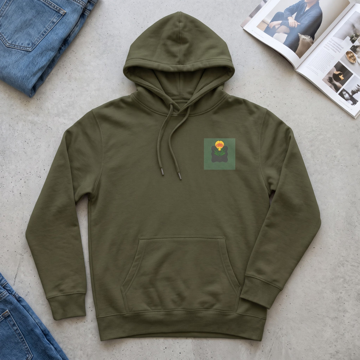 ShopHOPPED King Hooded Sweatshirt