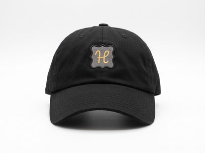 Black premium dad hat