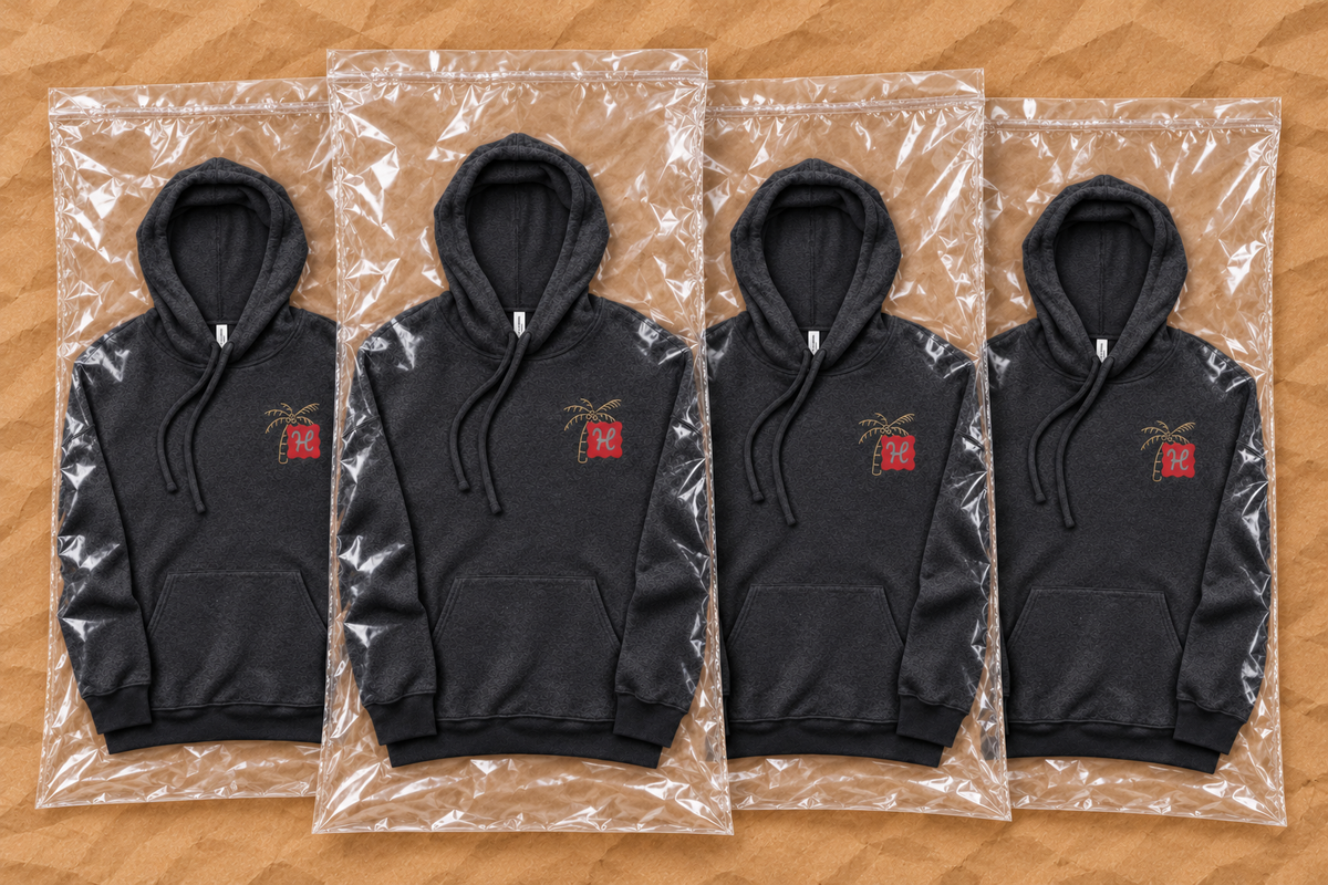 Unisex sueded fleece hoodie