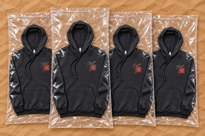 Unisex sueded fleece hoodie
