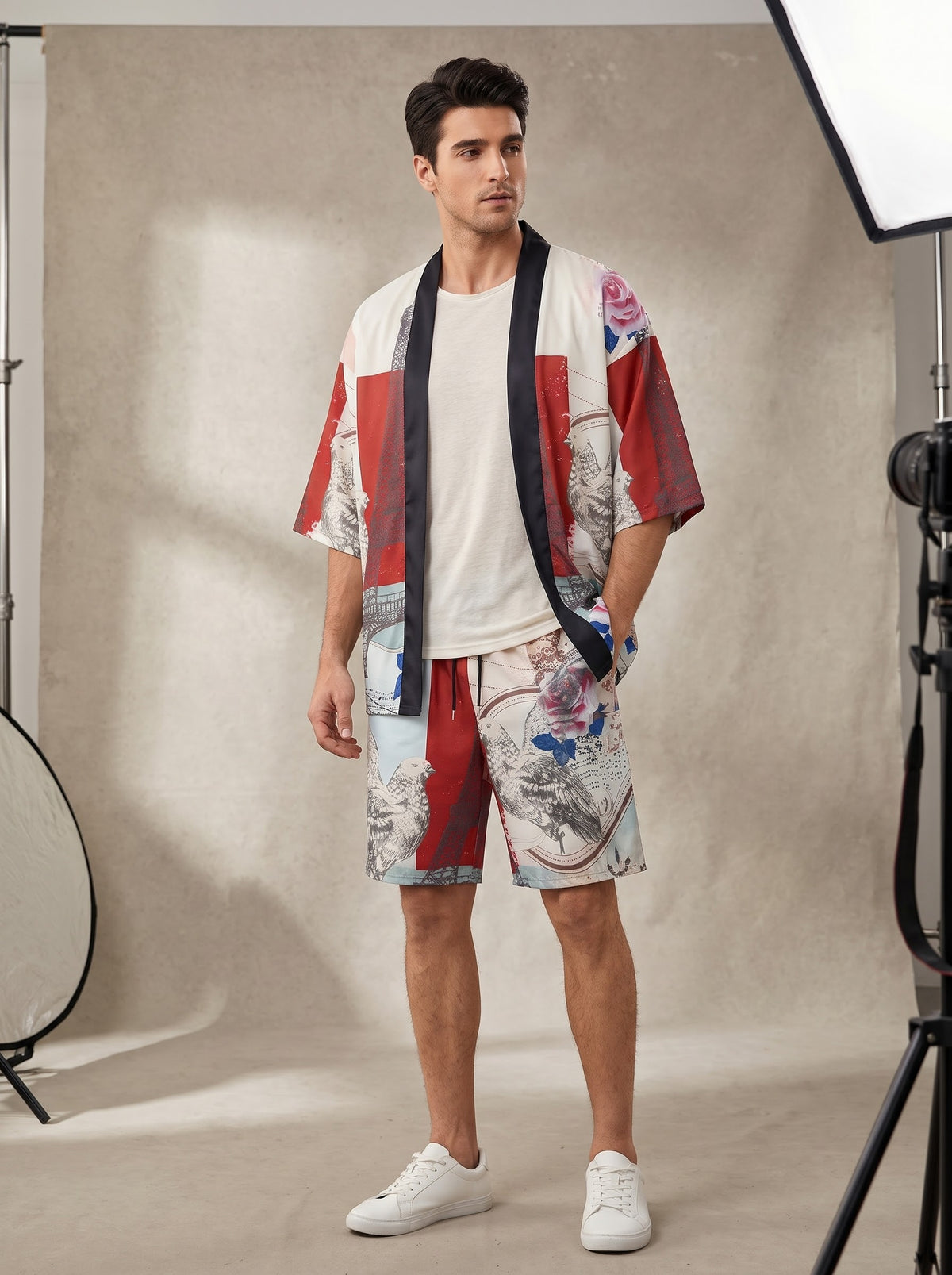 Mens Silk Shorts attire