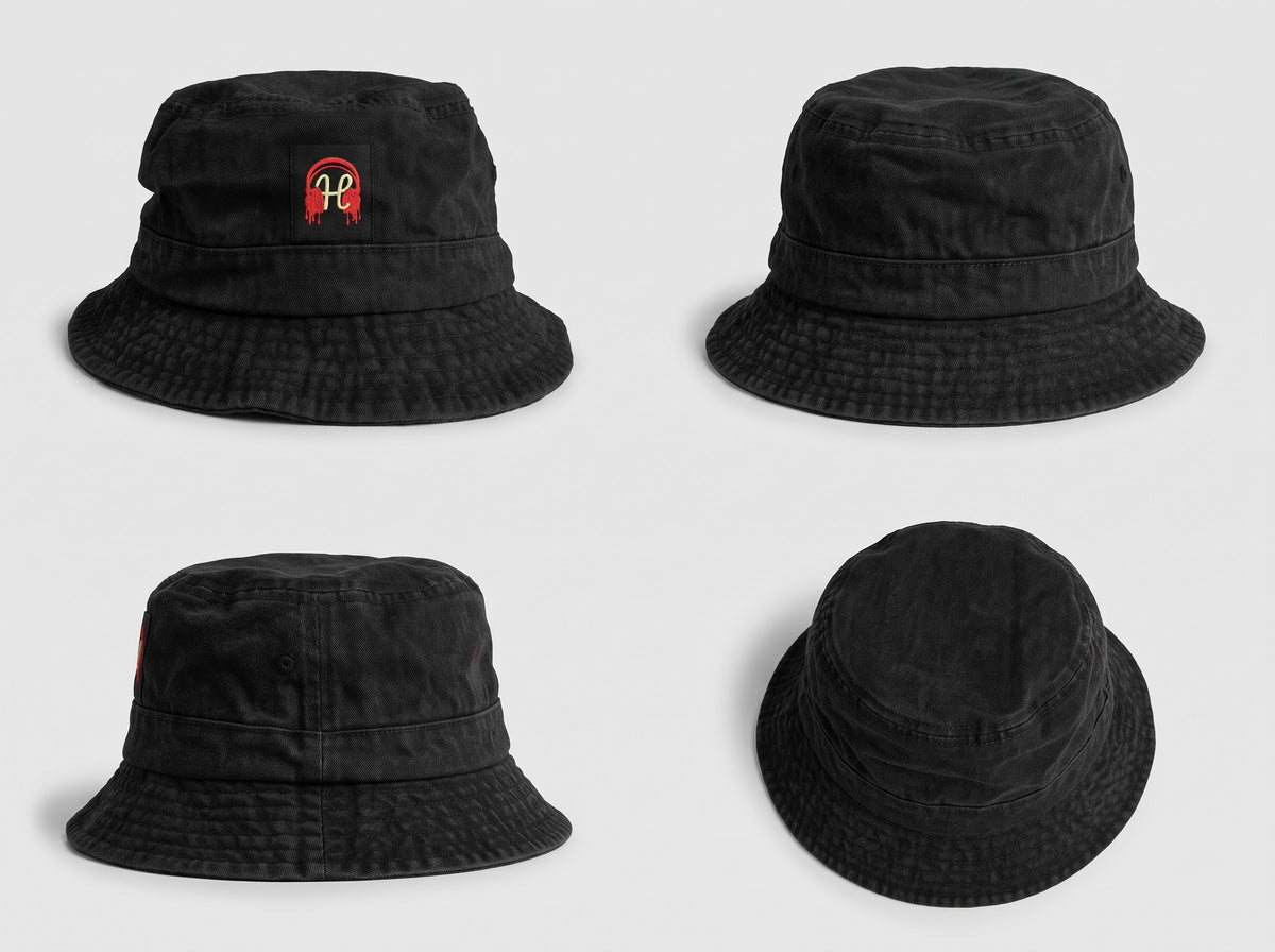bucket Headphones Black