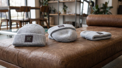 Sustainable Chunky Rib Knit Beanie