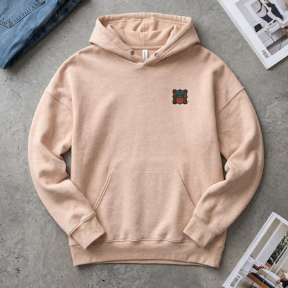 Unisex Designer sueded fleece hoodie