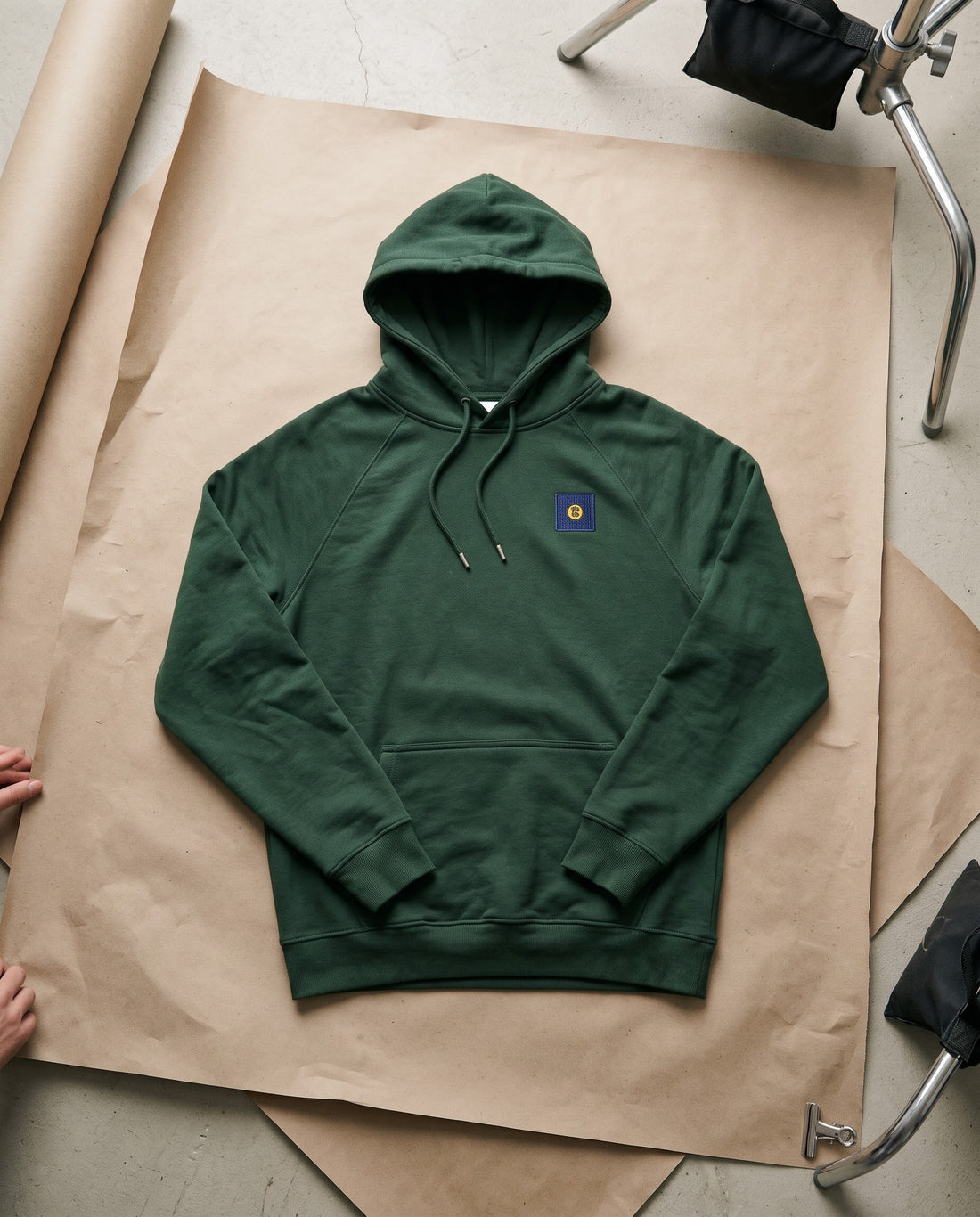 Unisex eco raglan hoodie
