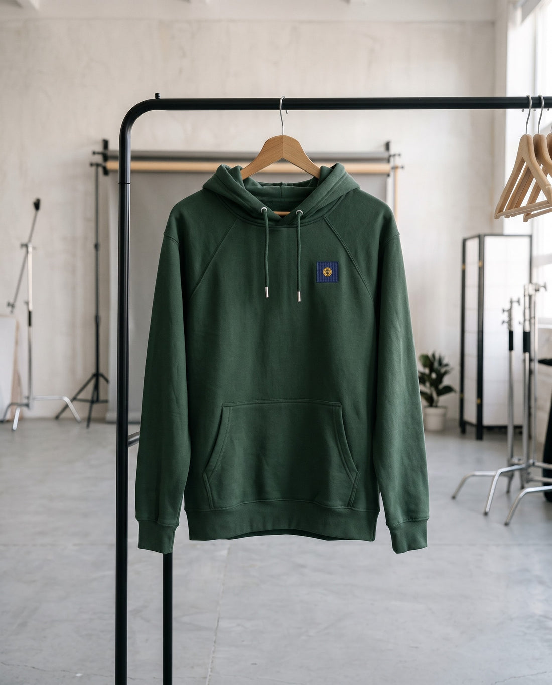 Unisex eco raglan hoodie