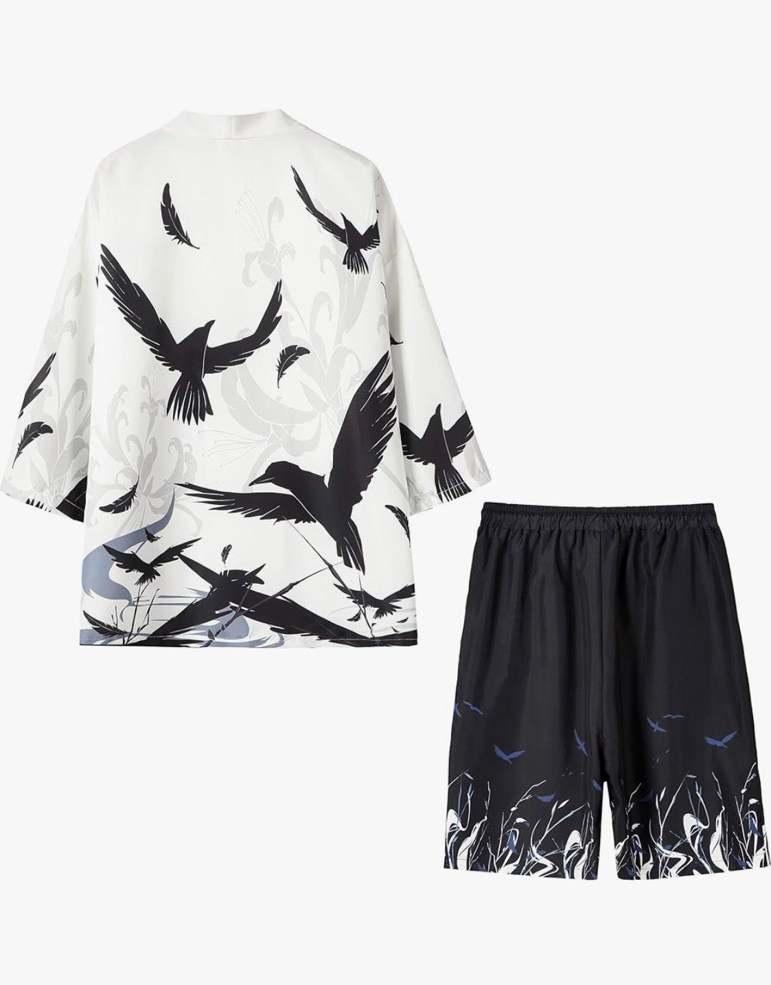 Mens 2 Piece Fashion Suit Shorts