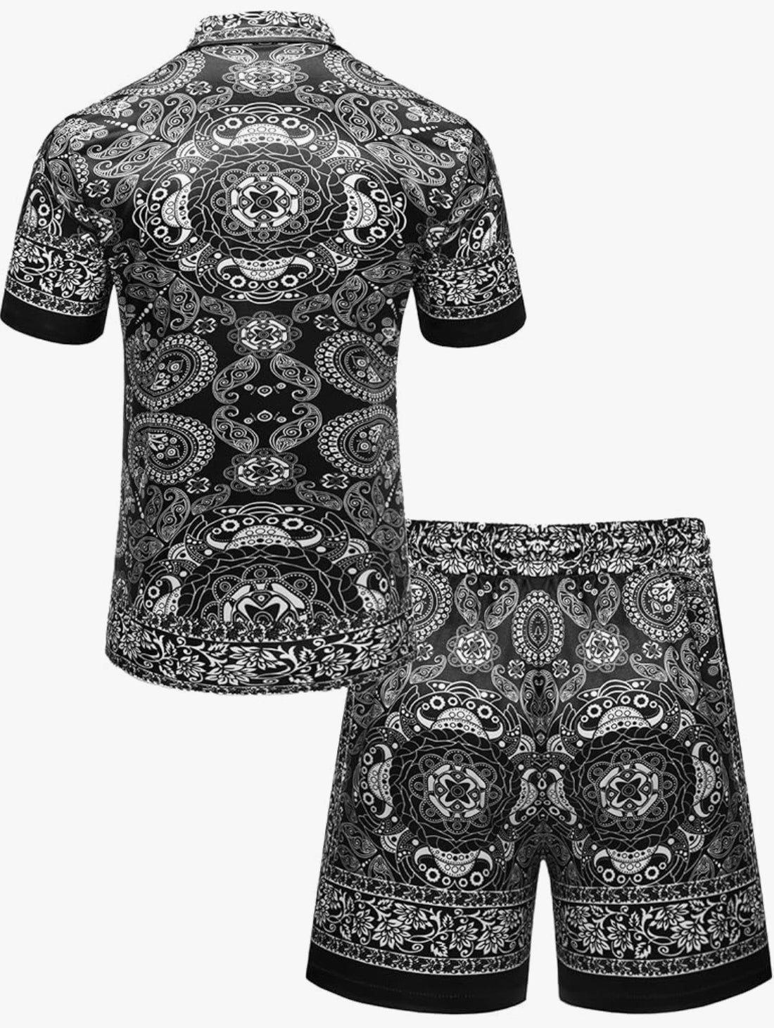 Mens Silk Fashion Outfit Suit