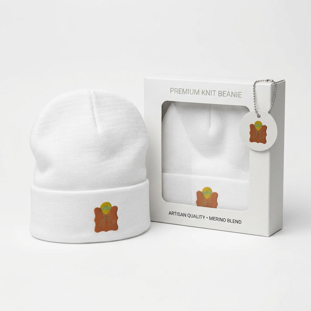 Designer Embroidered Beanie
