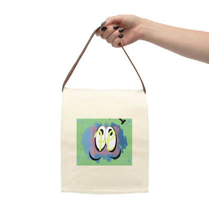 Canvas Lunch Bag With Strap