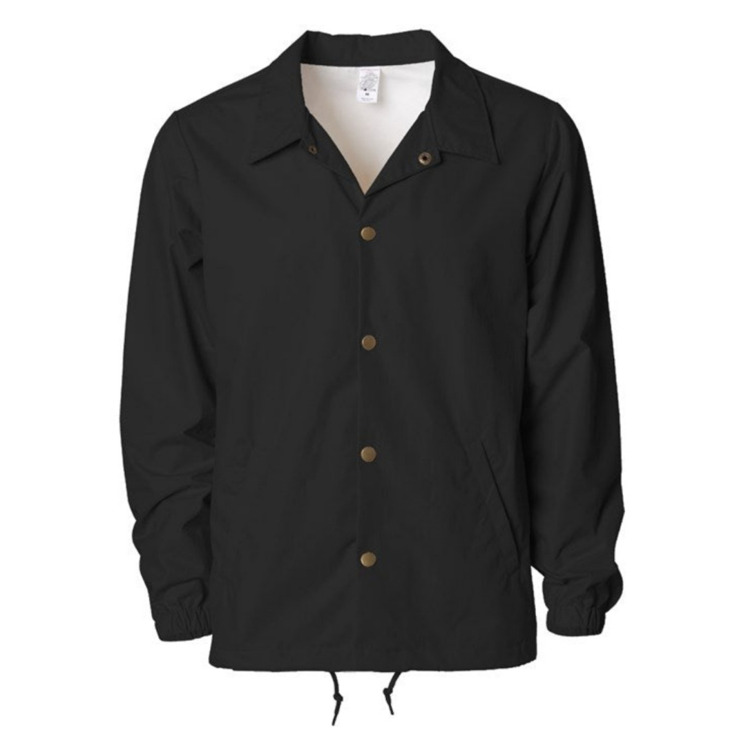 Water Resistant Windbreaker Coaches Jacket