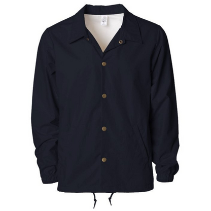 Water Resistant Windbreaker Coaches Jacket