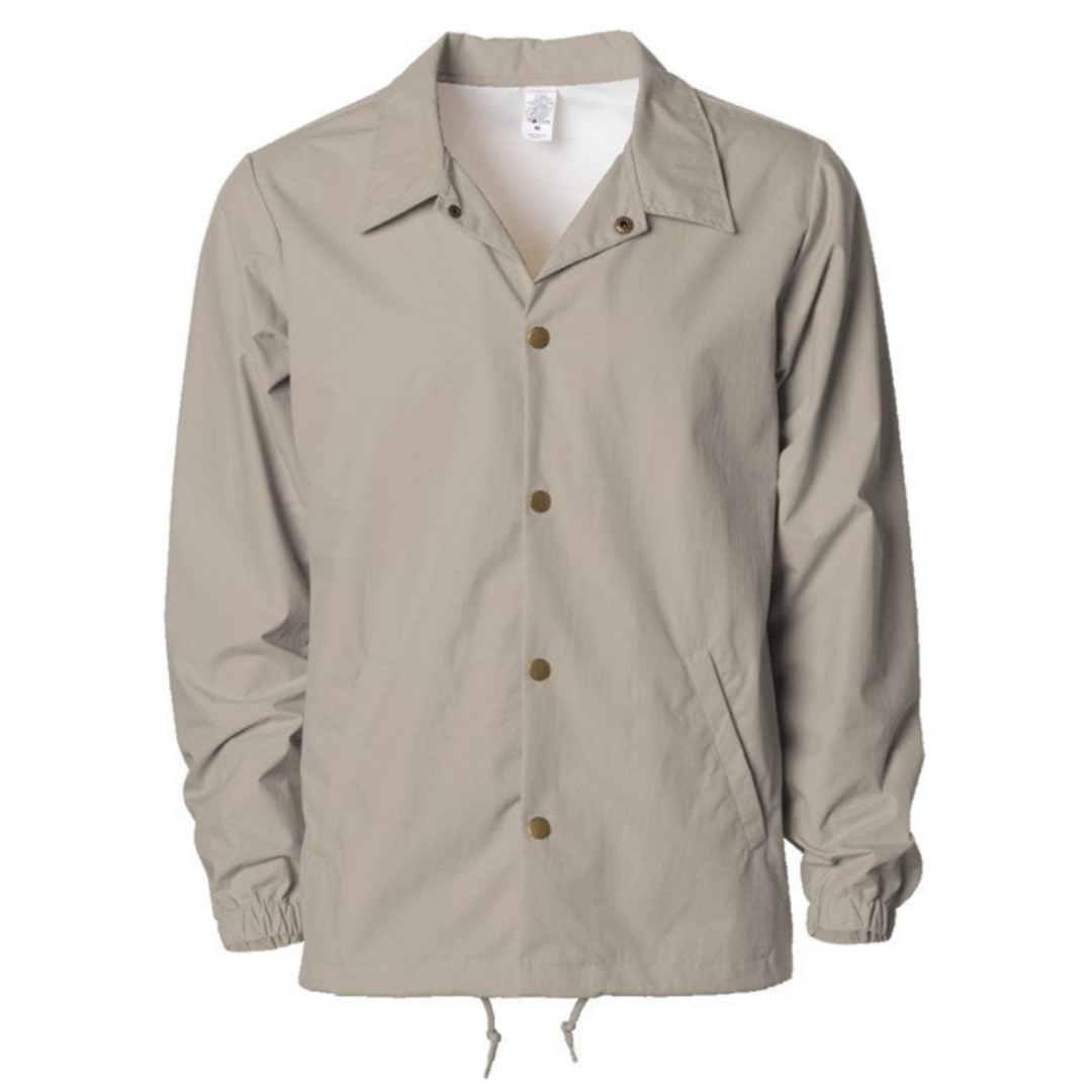 Water Resistant Windbreaker Coaches Jacket