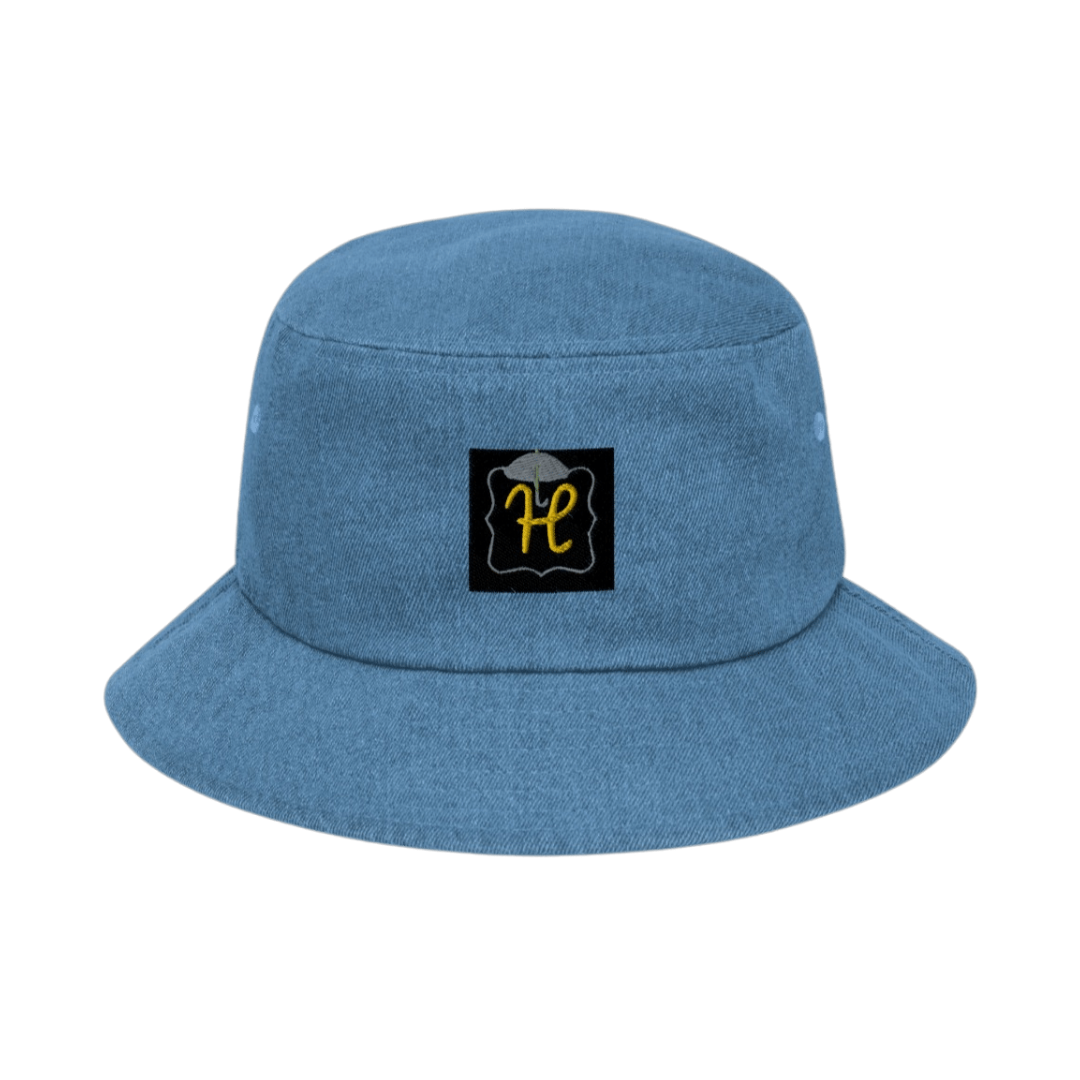 Denim bucket hat