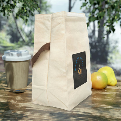 Canvas Lunch Bag With Strap