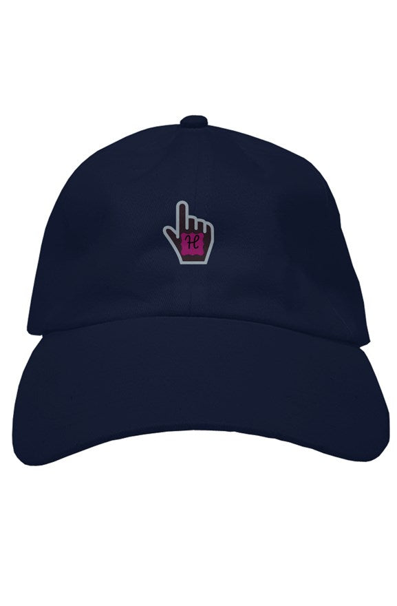 Blue premium dad hat