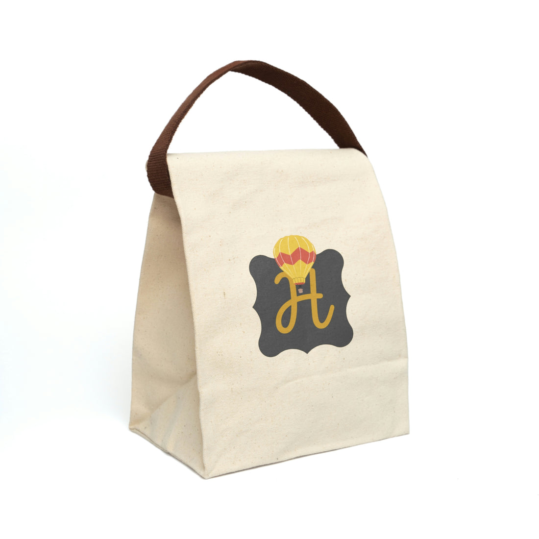 Canvas Lunch Bag With Strap