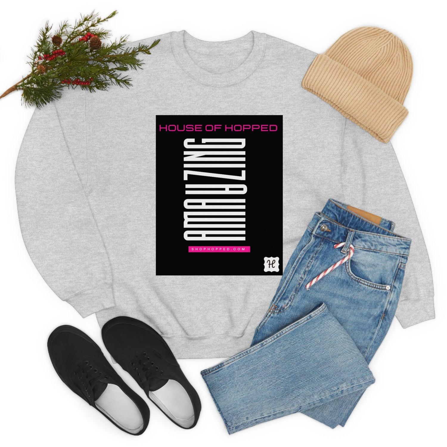 Unisex Heavy Blend™ Fashion Crewneck Sweatshirt