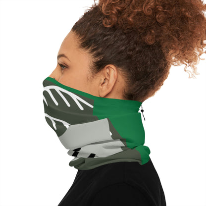 Winter Neck Gaiter With Drawstring