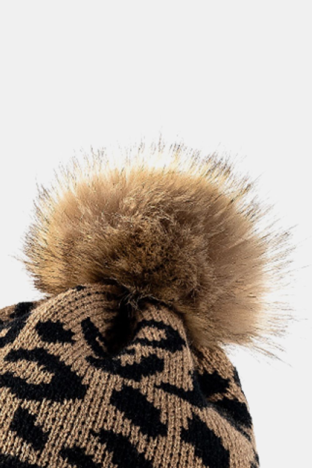 Copy of Leopard Pom-Pom Cuffed Beanie