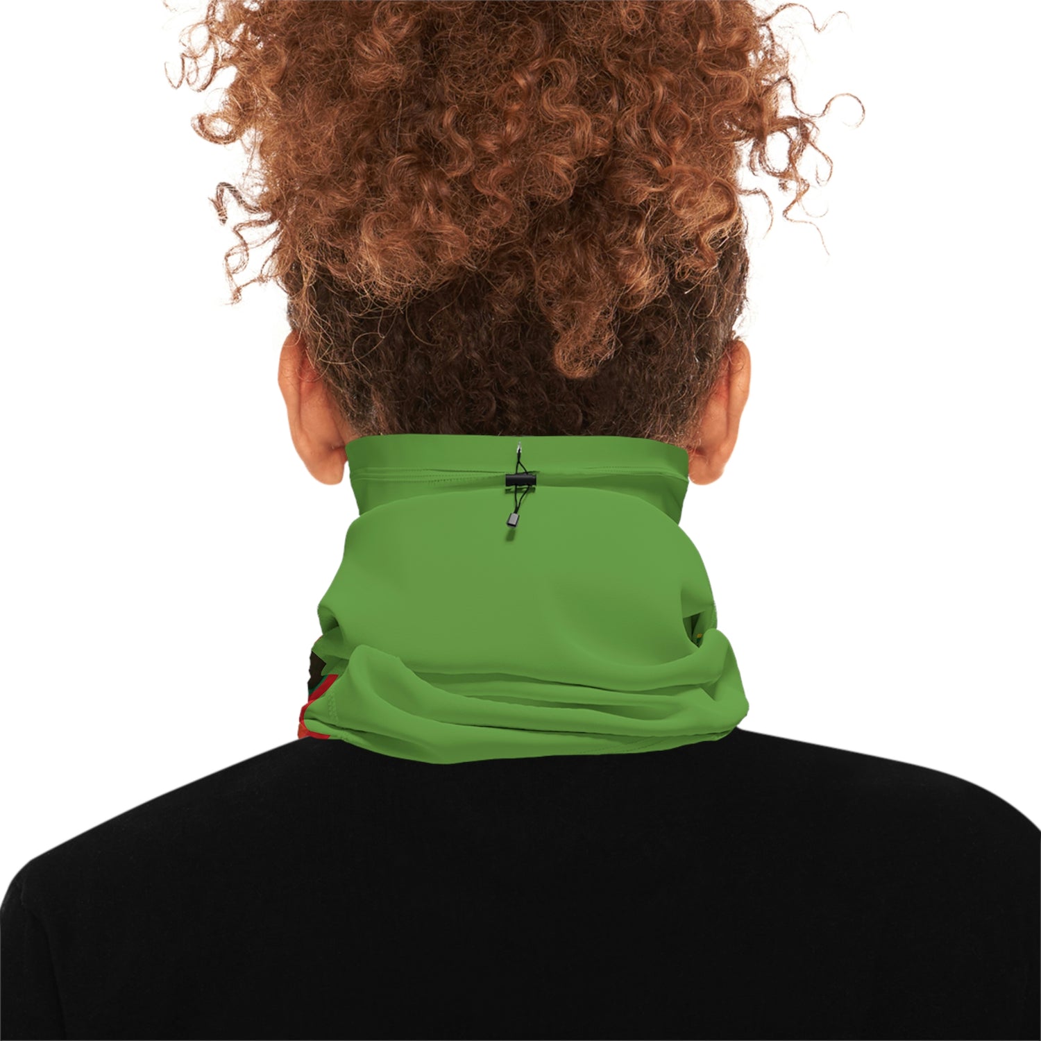 Winter Neck Gaiter With Drawstring