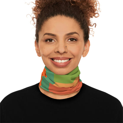 Winter Neck Gaiter With Drawstring