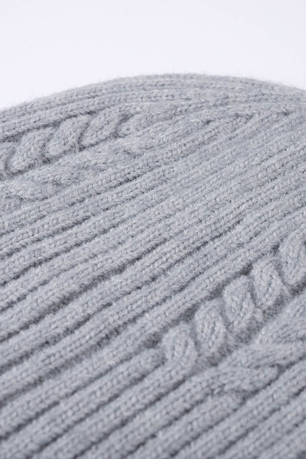 Cable-Knit Cuff Beanie