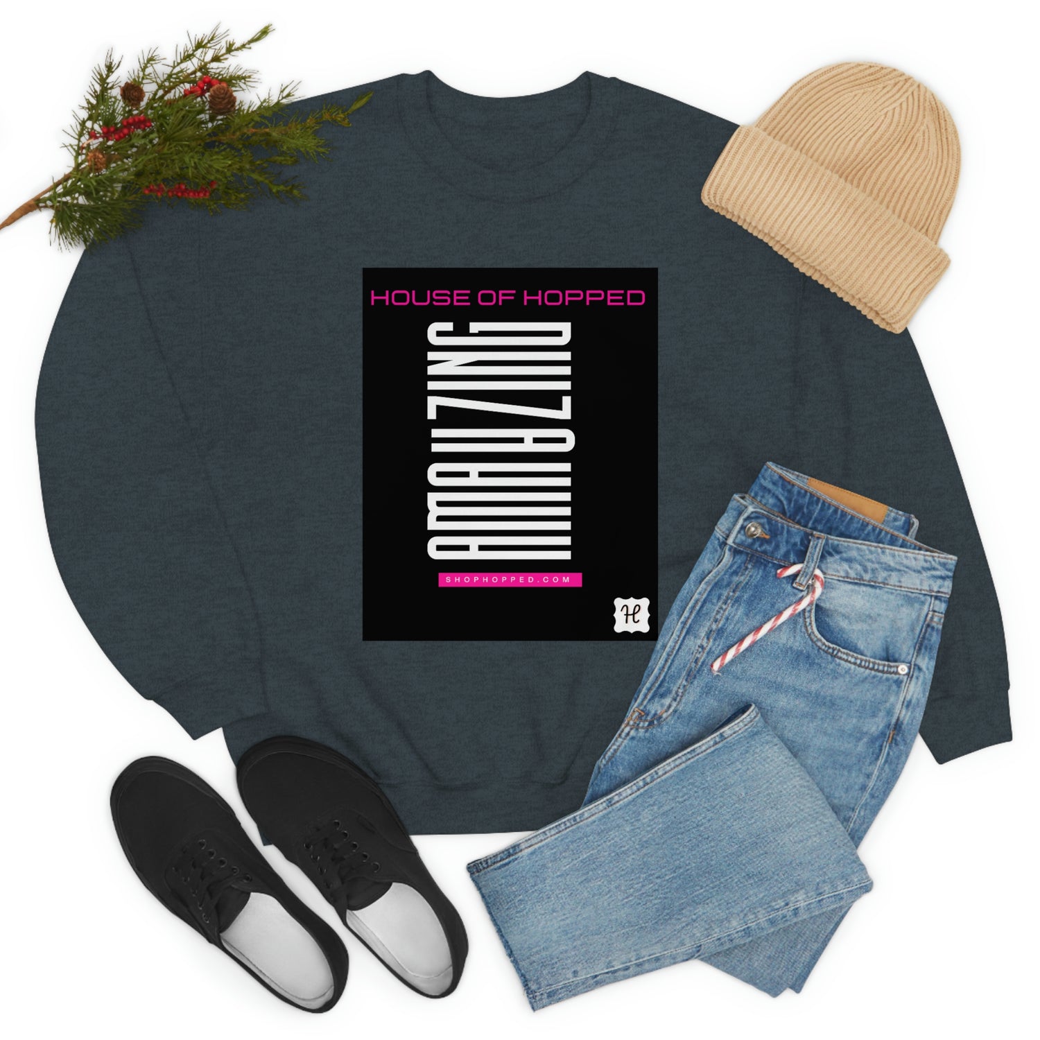 Unisex Heavy Blend™ Fashion Crewneck Sweatshirt