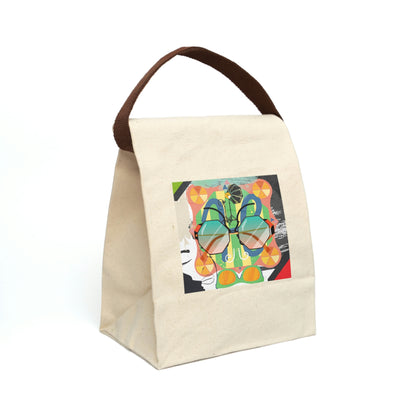 Canvas Lunch Bag With Strap