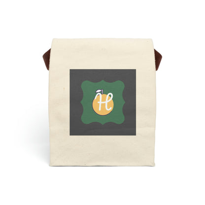 Canvas Lunch Bag With Strap